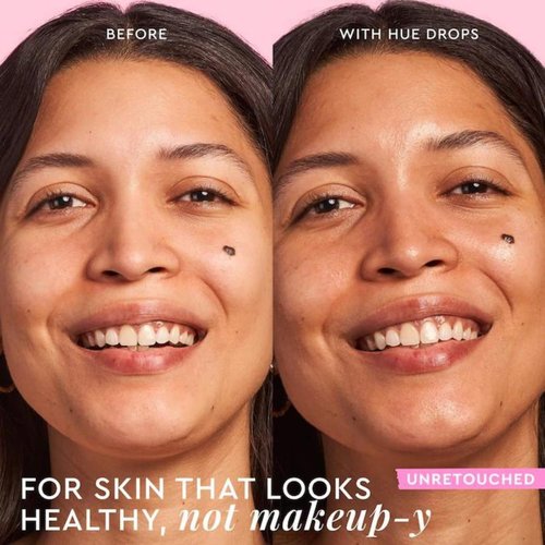Glow Recipe Hue Drops - Tinted Face Serum & Bronzing Drops with Niacinamide | Radiant Warm Glow (40ml)