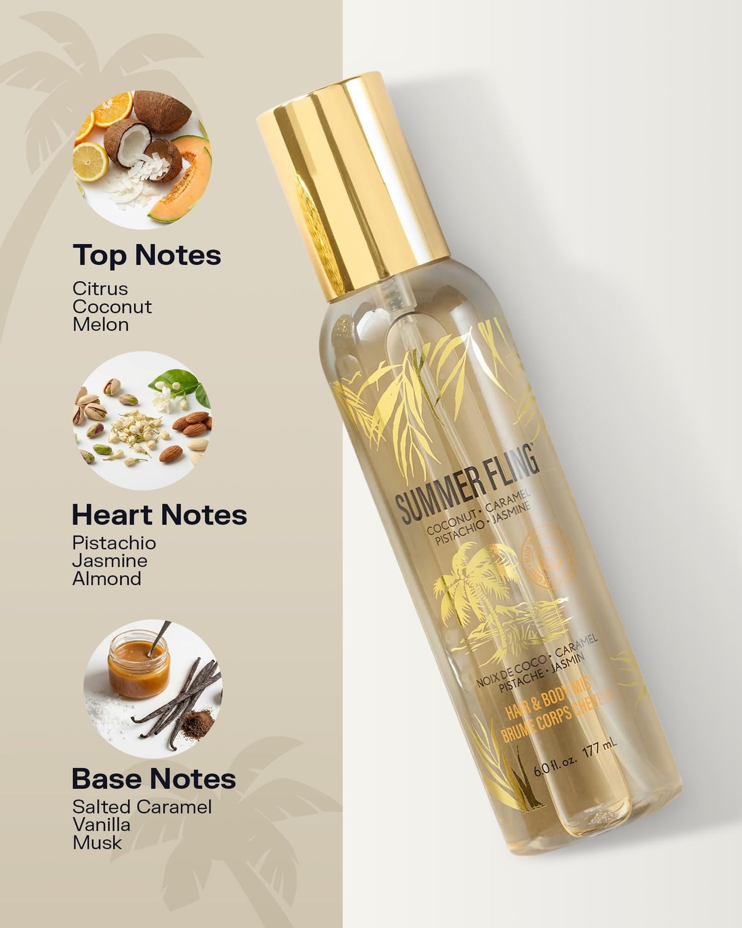 Summer Fling Hair & Body Mist, 6.0 fl. oz