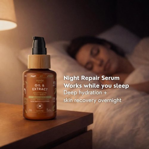 Bel Lab Multivitamin Face Serum - Revitalizing Botanical Treatment with Vitamins A, C & E - 2.02 fl oz