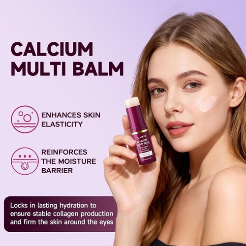 Calcium Volume Multi Balm - Collagen Moisturizing Stick for Anti-Aging Skin Care | 10g
