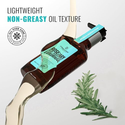 Rosemary Glow Oil - Hair Serum Treatment for Strengthening & Shine | 100ml for Smooth, Frizz-Free Locks