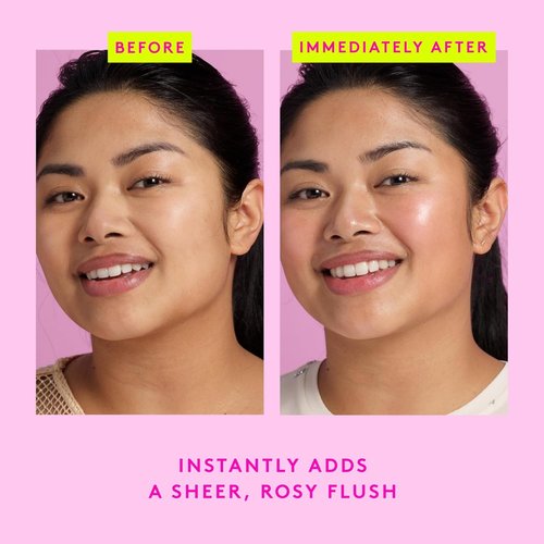 Drunk Elephant O-Bloos Rosi Drops - 30 ml/1 fl oz - Peachy-Pink Color Serum Drops - Clean Clinical Skincare - Cruelty-Free - Dermatologist-Tested - Free of Essential Oils, Silicones, and Fragrance