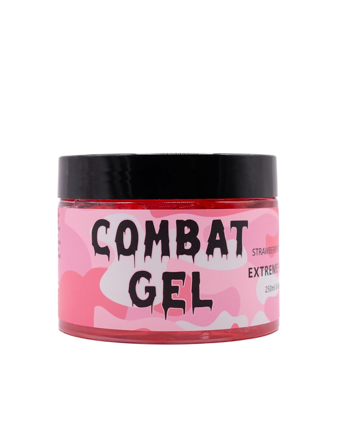 Skiennix Combat Gel - Extreme Hold Hair Gel for All-Day Style | 250 ML, Strawberry Scent