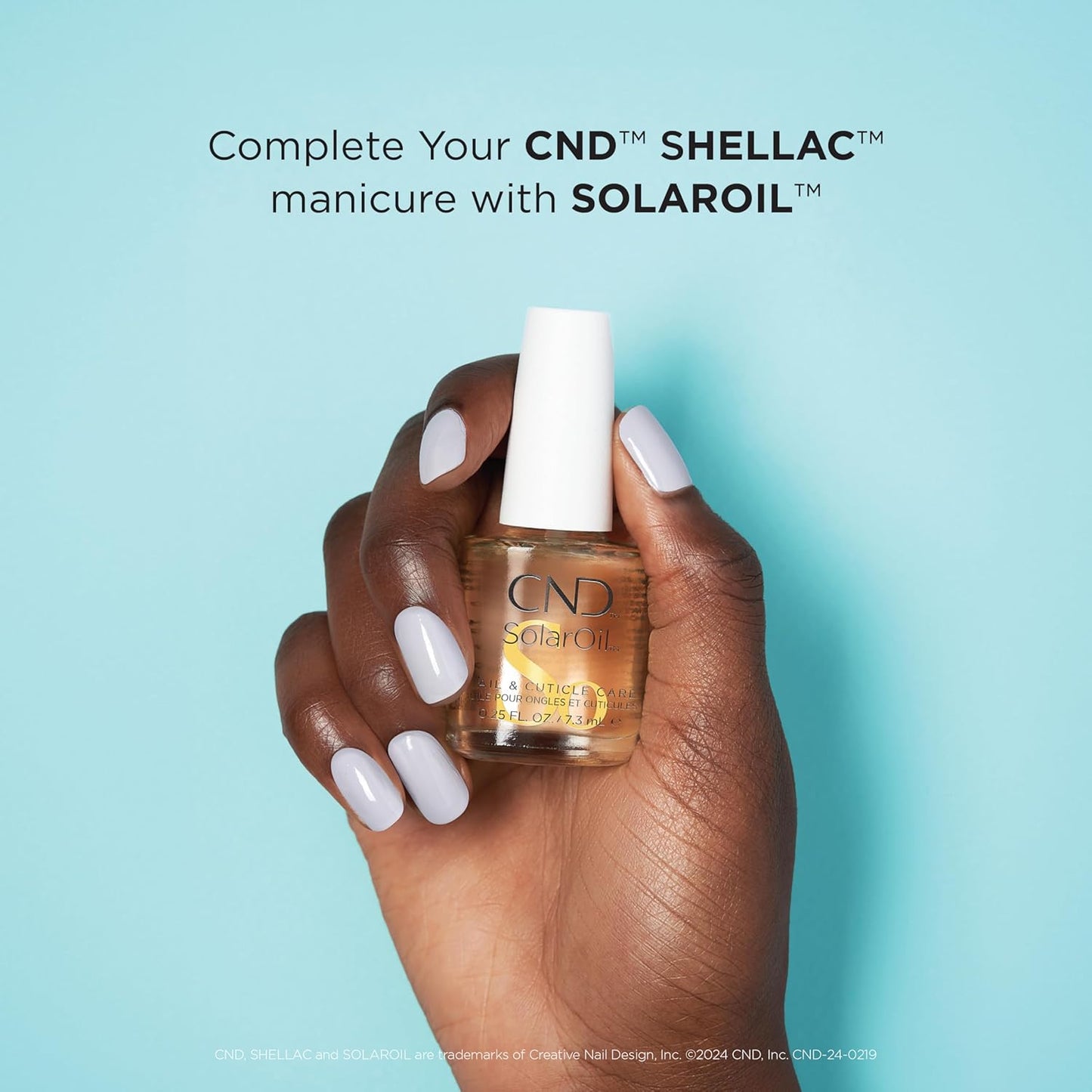 CND Shellac Gel Nail Polish - Long-Lasting Purple Color with Curve-Hugging Brush | 0.25 Fl Oz