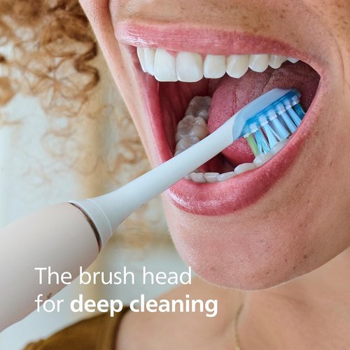 Philips Sonicare C3 Replacement Electric Toothbrush Heads - 4 Pack for One Year Supply, White | HX9044/65