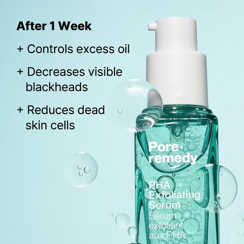 Dr.Jart+ Pore Remedy PHA Exfoliating Face Serum for Radiant Glass Skin | 1.01 Fl Oz