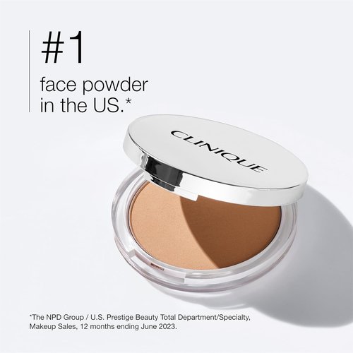 Clinique Stay-Matte Sheer Pressed Powder for Oily Skin | Sheer Coverage & Matte Finish | Minimizes Shine