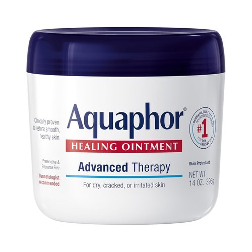 Aquaphor Healing Ointment - Advanced Therapy Skin Protectant for Dry, Cracked Skin | 14 Oz Jar