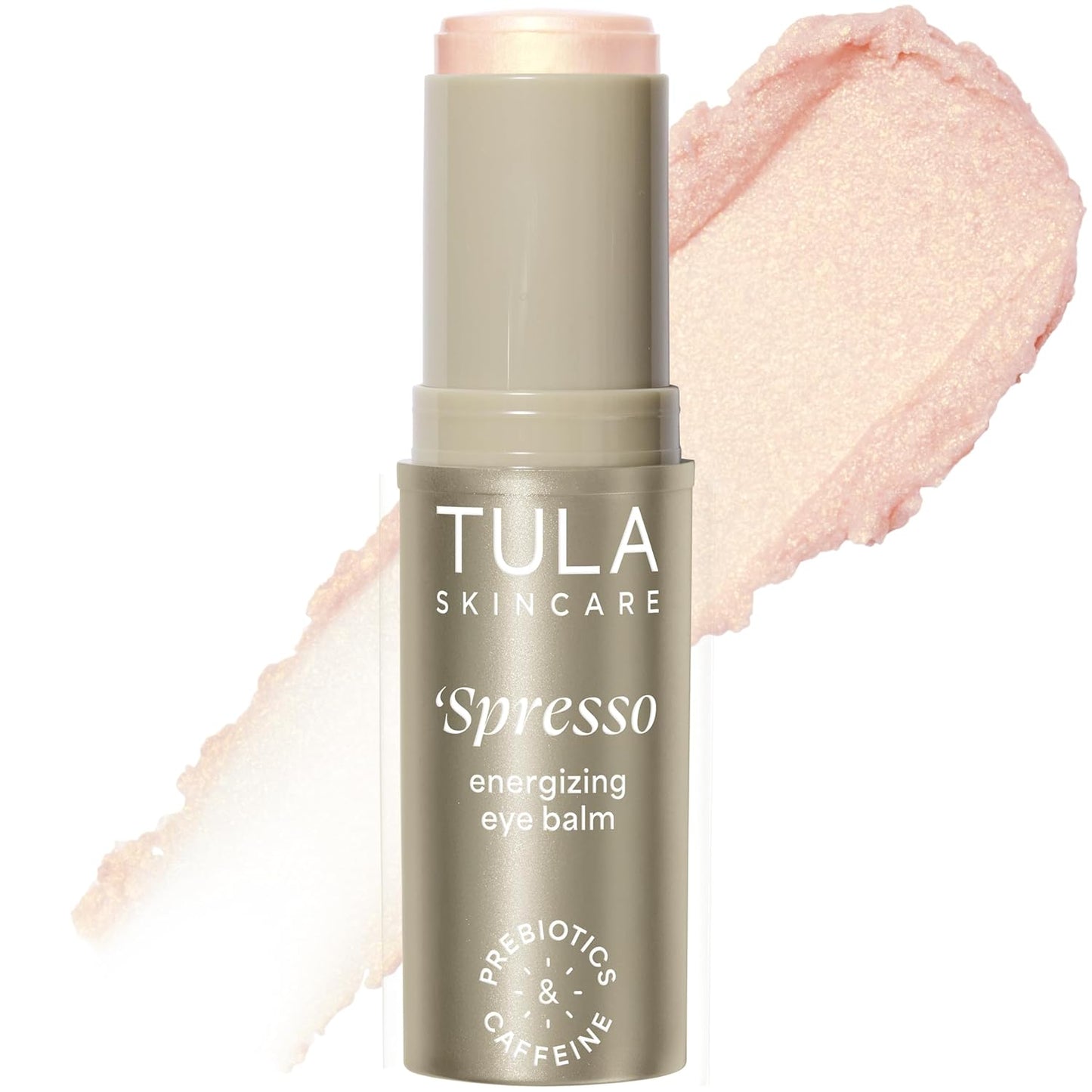 TULA Skin Care Spresso Energizing Eye Balm - Hydrating Caffeine Treatment for Dark Circles | 0.35 oz