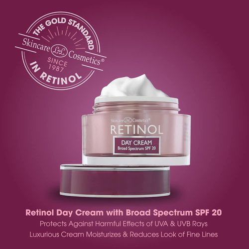 LIVAURA Retinol Day Cream SPF 20 - Broad Spectrum UVA/UVB Protection & Moisturizing Formula