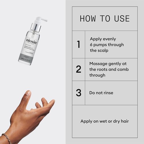 Nioxin Density Defend Diamax Advanced Hair Thickening Serum - Thicker, Fuller Hair | 3.38 Fl Oz