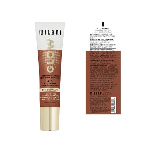 Milani Glow Hydrating Skin Tint - Lightweight Moisturizing Foundation | Perfect for All Skin Types