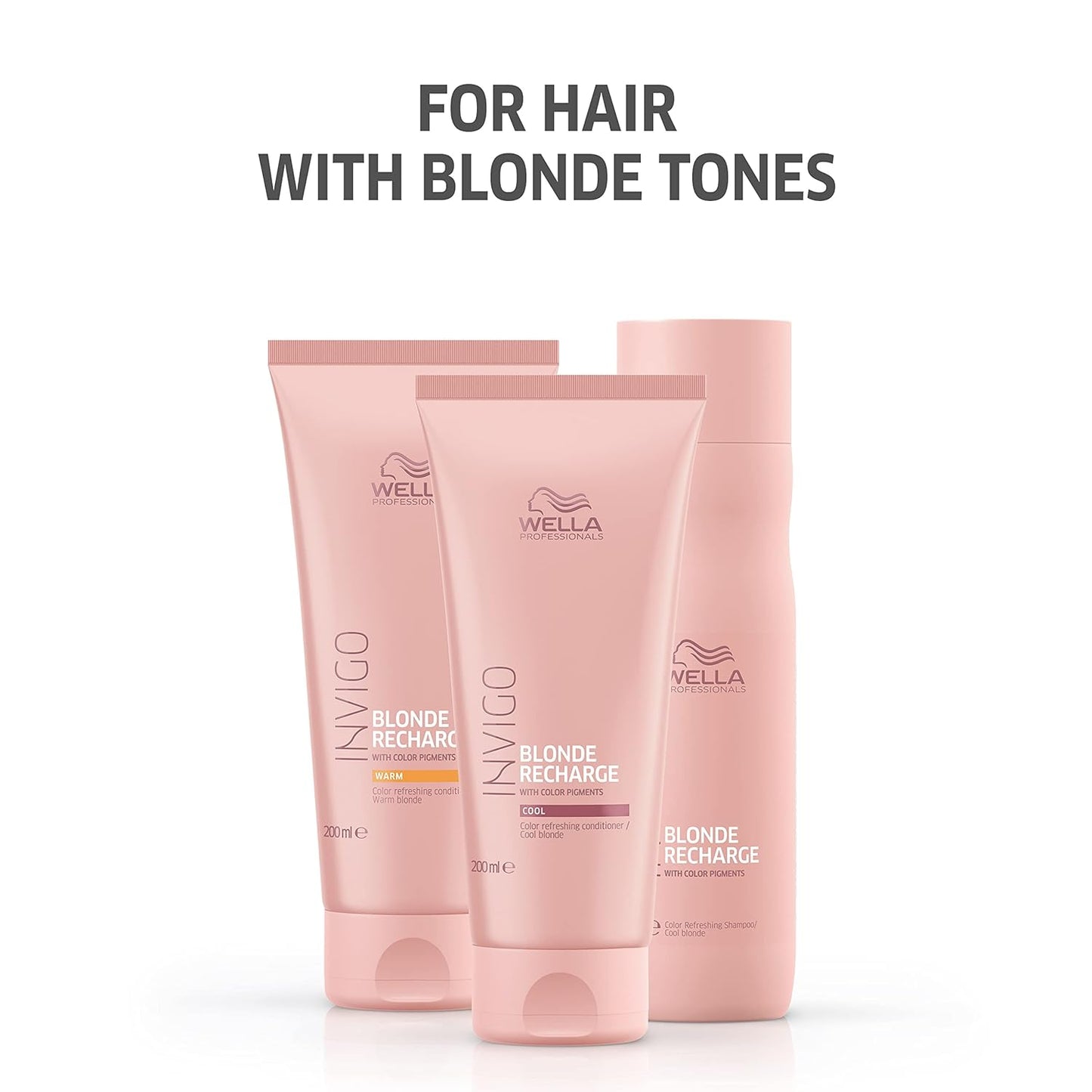 Wella Professionals Invigo Blonde Recharge Conditioner - Refresh Color & Eliminate Brassiness | 6.7oz