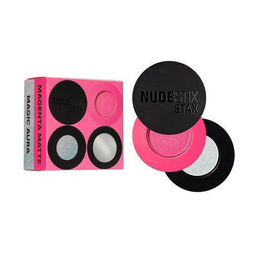 Nudestix STAX All Over Color Blush Balm - Multi-Use Cream Blush for Cheeks, Eyes & Lips | Soft Matte Finish