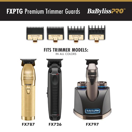 BaBylissPRO Trimmer Guards - Premium Quality for FX797, FX787 & FX726 Models