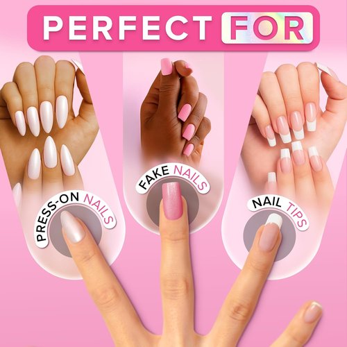 NYK1 NailBond - Super Strong Nail Glue for Press-On Nails & Acrylics - 8ml | Long-Lasting, Mess-Free Application
