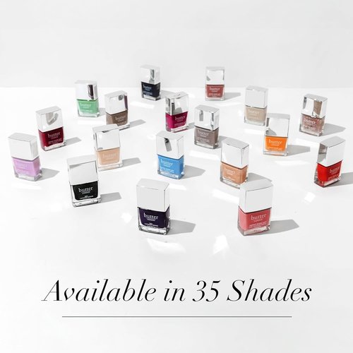butter LONDON Nail Lacquer - Gel-Like Finish, Chip-Resistant & Strengthening | Vegan & Cruelty-Free (0.4 Fl Oz)