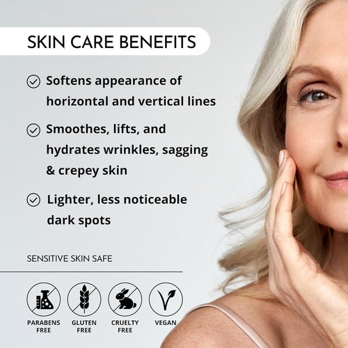 MAELOVE Forever Firm Neck Treatment - Peptide-Rich Cream for Firming & Hydration, Reduces Wrinkles