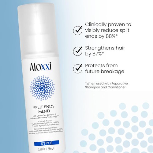 ALOXXI Split Ends Mend | Advanced Recovery Technology for Stronger Hair - 3.4 Oz
