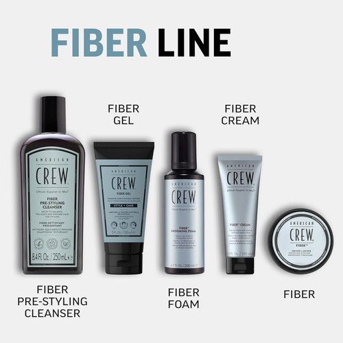 American Crew Fiber Gel - Medium Hold Hair Gel for Men with Natural Finish | 5 fl oz