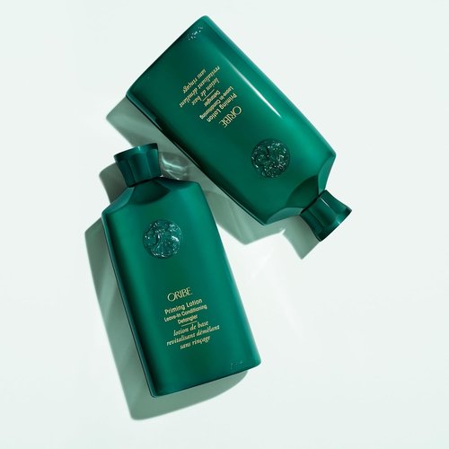 ORIBE Priming Lotion Leave-In Conditioning Detangler & Curl Control Silkening Crème Bundle