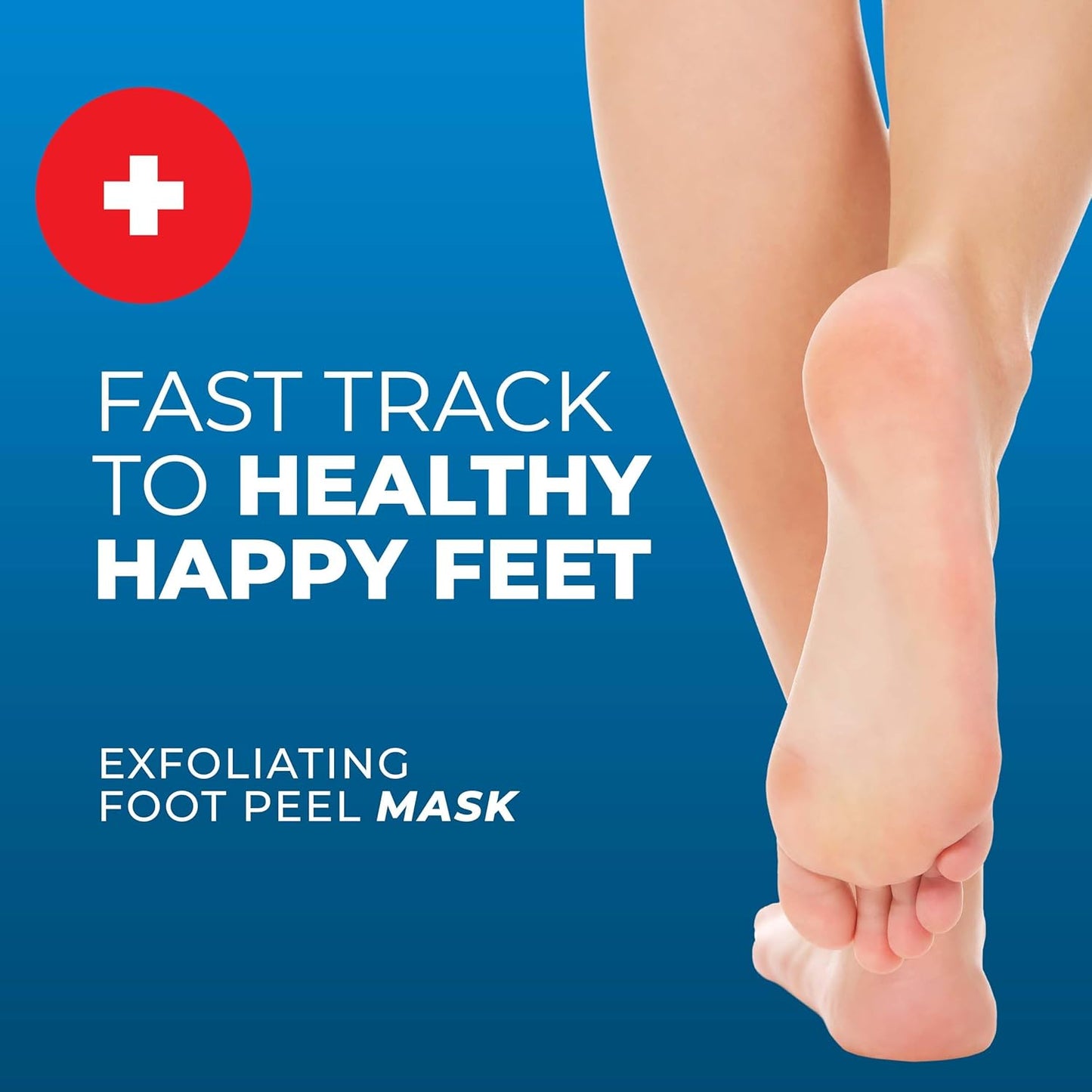 Wild Beauty Foot Peel Mask (3 Pack), Moisturizes Dry Cracked Feet, Soft Foot Exfoliator for Calluses, Foot Mask Peeling Foot Softener, Feet Peeling Mask for Women, Exfoliating Foot Mask Peel.