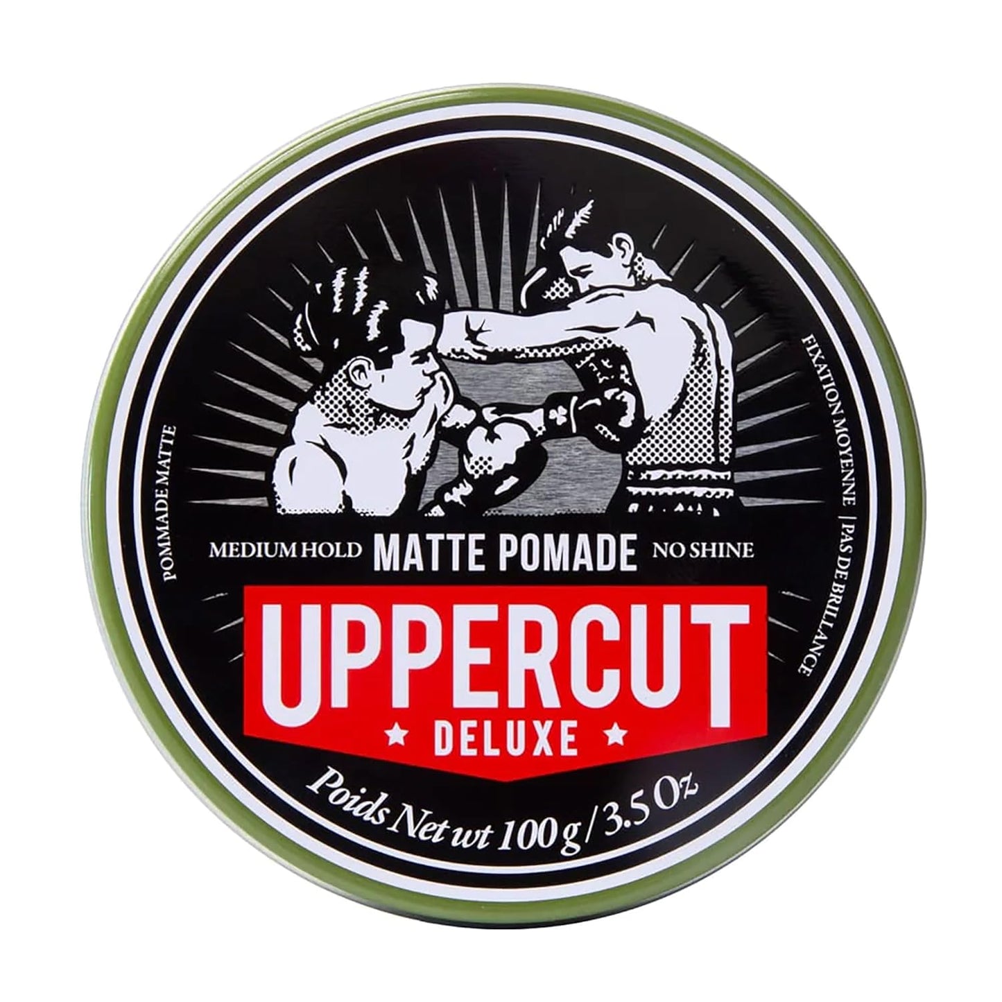 Uppercut Deluxe Matte Pomade - Barbers Collection for Strong Hold | 10.5 oz / 300 g