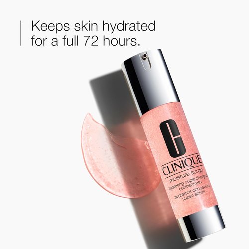 Clinique Moisture Surge Face Serum - Hydrating & Plumping Concentrate for All Skin Types | Hyaluronic Acid Blend