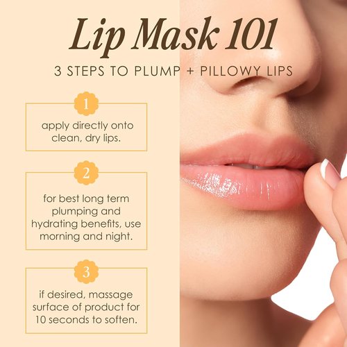 Grande Cosmetics GrandePOUT Plumping Lip Mask - Hydrating & Volumizing Treatment for Luscious Lips