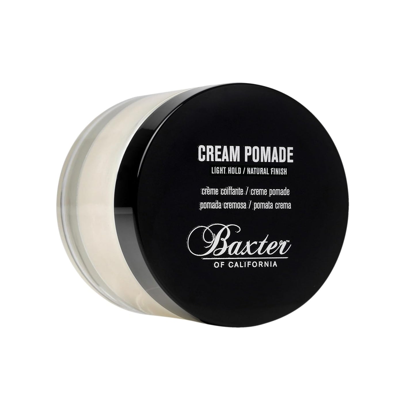 Baxter of California Hair Pomade - Natural Finish with Light Hold | Ideal for Men