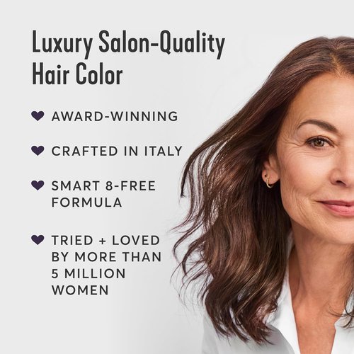 Madison Reed Radiant Hair Color Kit - 4NMG Darkest Chocolate Brown | PPD-Free & Ammonia-Free, 1 Pack