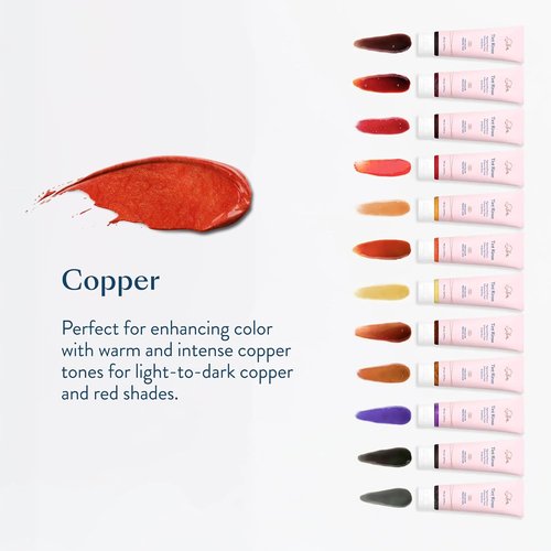 eSalon Color Depositing Hair Color Booster - Professional Tint Rinse Toner & Enhancer (Copper)