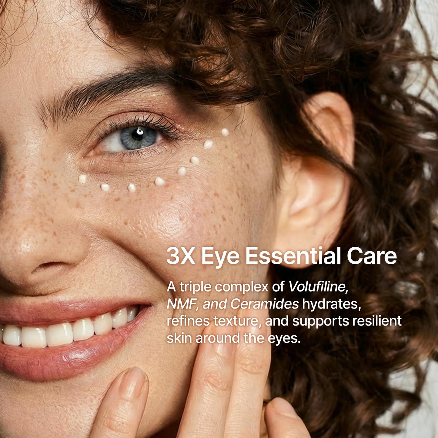SUNGBOON EDITOR Silk Peptides EGF Eye Cream - Reduces Puffiness & Fine Lines | Hydrating Copper Peptide Formula | 1.01 fl oz