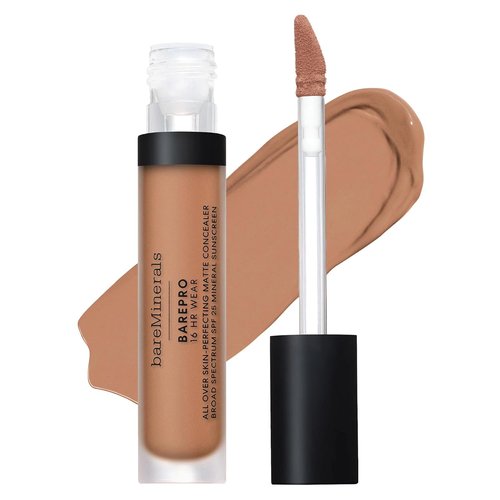 bareMinerals BAREPRO 16HR Natural Matte Concealer - SPF 25, Niacinamide, Conceals Dark Spots & Blemishes