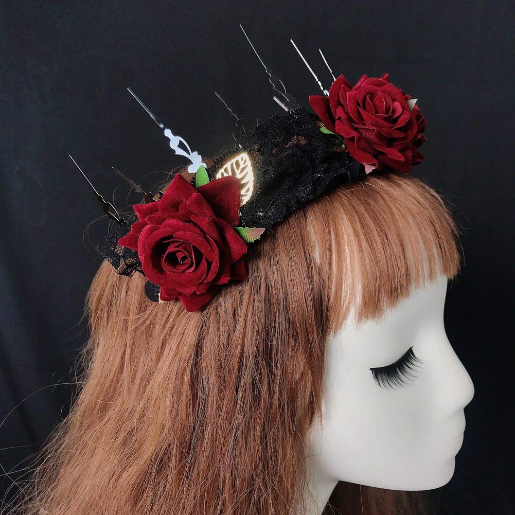 BLESSUME Mary Halo Crown Headband Goddess Headwear Halloween Costume Headpiece Headdress for Cosplay Party (Z)