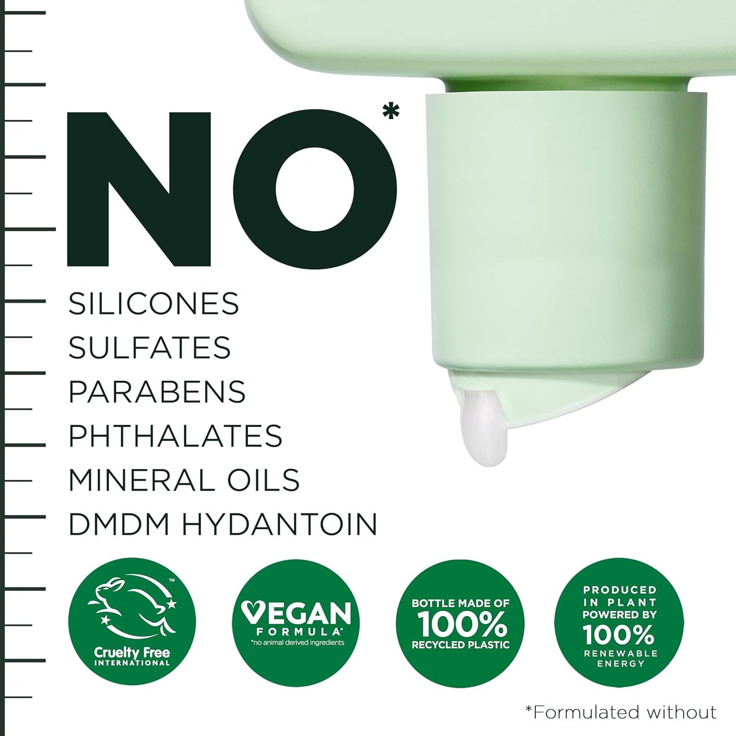 Garnier Fructis Hair Filler Shampoo - Strength Repair with Vitamin Cg | Sulfate-Free, 10.1 Fl Oz