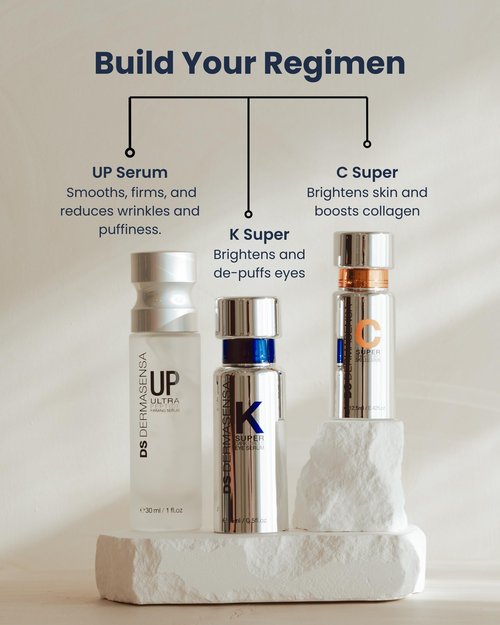 DS Dermasensa K Super Eye Serum, 0.5 fl oz (15ml) – Vitamin K & Arnica Formula for Dark Circles & Puffiness