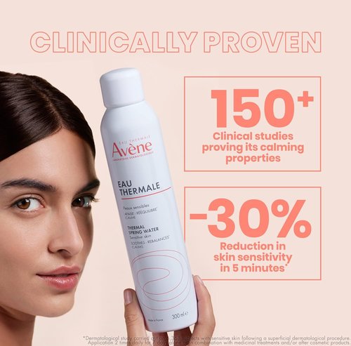 Avène Thermal Spring Water - Soothing Facial Mist Spray for Sensitive Skin | Calms & Softens Skin