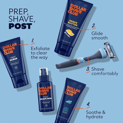 Dollar Shave Club | Hydrating Post Shave Cream | 3.4 Ounce (2 Pack) for Smooth Skin