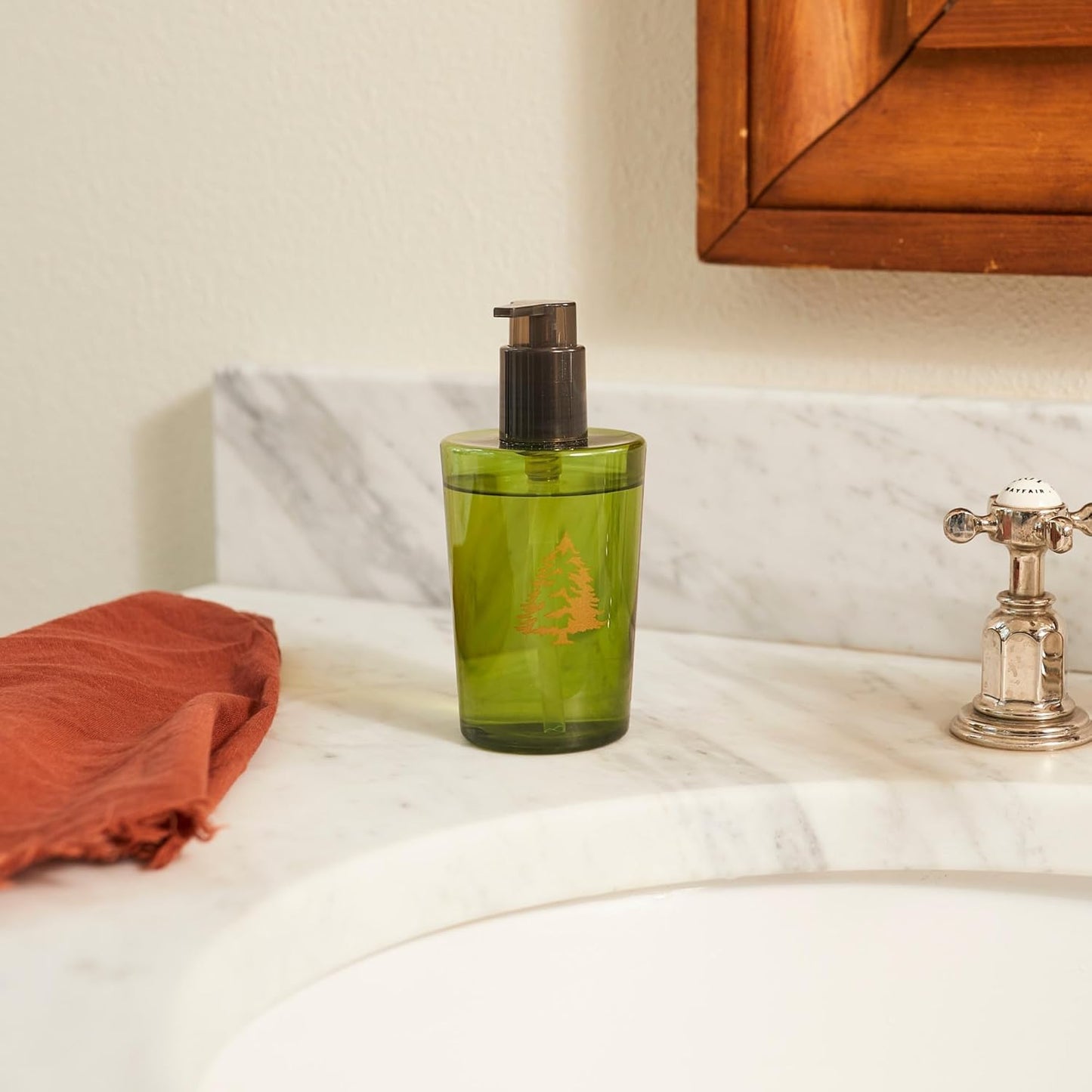 Thymes Frasier Fir Hand Wash - Refreshing Scent | 8.25 Fl Oz for Luxurious Cleanliness