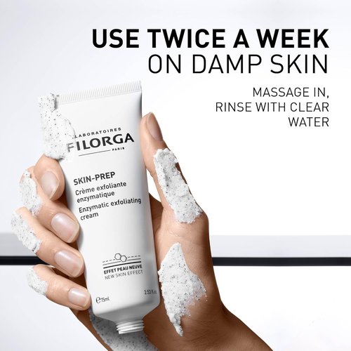 Filorga Skin-Prep Enzymatic Exfoliating Cream - Tighten Pores & Boost Skin Quality | 2.53 fl. oz.