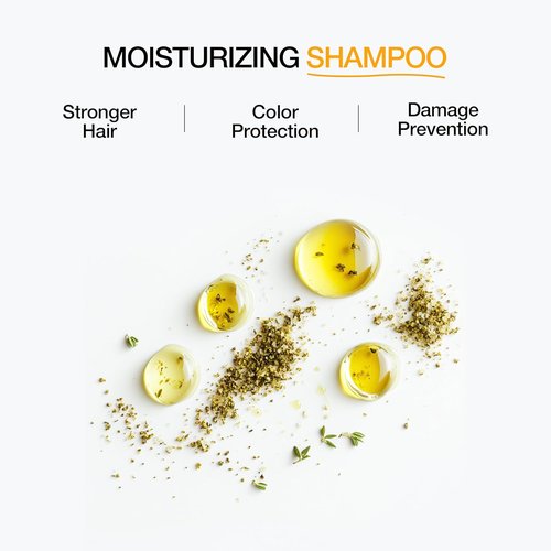 GK HAIR Moisturizing Shampoo - Sulfate & Paraben Free Keratin Formula for Color Treated Hair - 10.1 Fl Oz