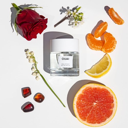 OUAI Dean Street Eau de Parfum - Elegant Floral Women's Perfume - Fresh Citrus & Apricot Notes (1.7 Oz)