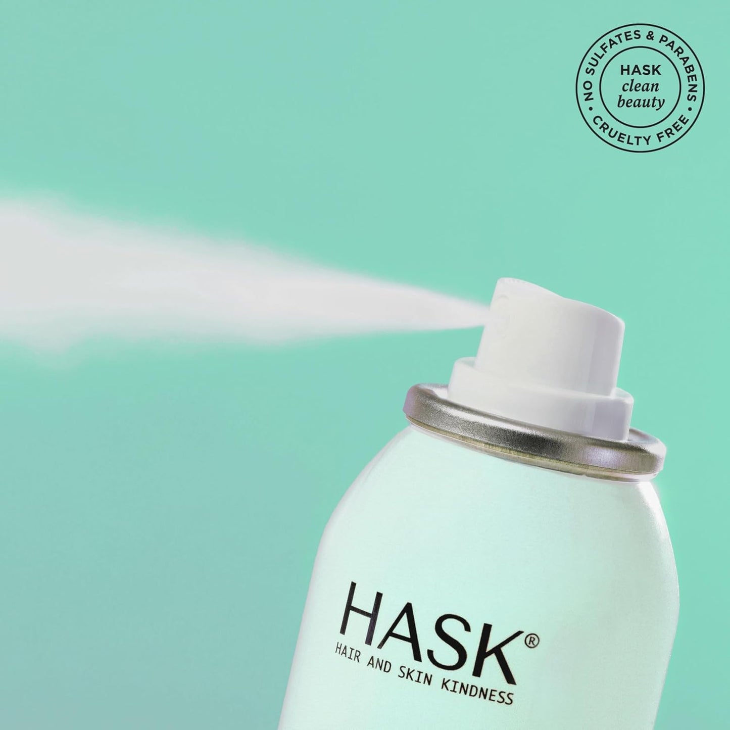 HASK Tea Tree Dry Shampoo - Invigorating Formula for Oily Scalps, Hypoallergenic, 8.1oz