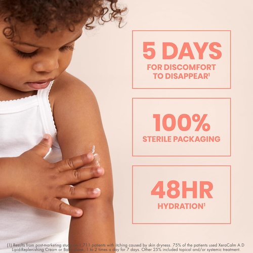 Avène XeraCalm A.D Lipid-Replenishing Cream - Fragrance-Free, No Preservatives, 13.5 Oz for Eczema Relief
