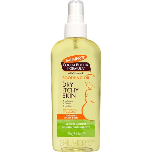 Palmer's Cocoa Butter Formula Soothing Oil - Vitamin E Anti-Itch Relief for Dry Skin | 5.1 Ounces