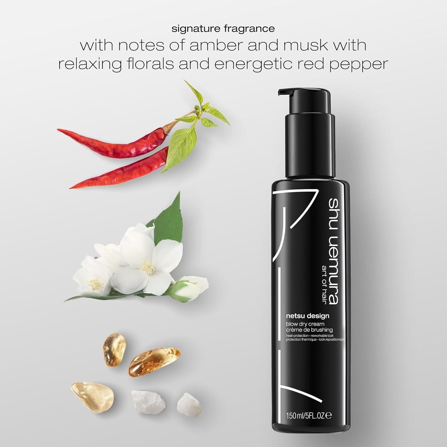 Shu Uemura Art of Hair Shiki Worker Multi-Benefit Hair Primer - Shine & Frizz Control, 5 Fl Oz