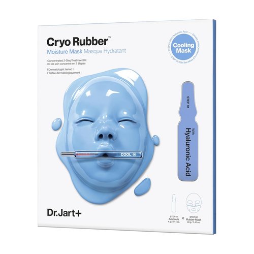Dr.Jart+ Cryo Rubber Cooling Face Mask with Serum Ampoule - Korean Skin Care | Travel Size