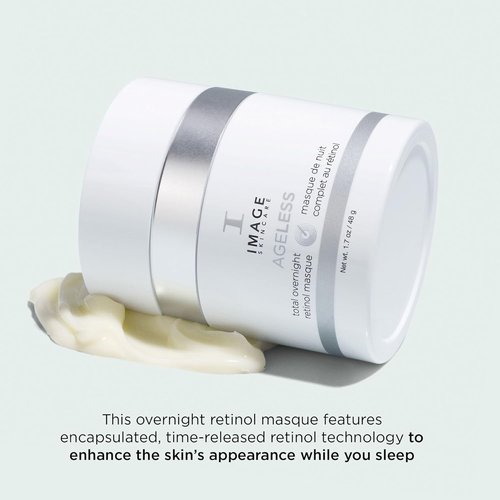 IMAGE Skincare Ageless Total Overnight Retinol Masque - Firming Facial Mask with Marine Collagen & Peptides | 1.7 oz