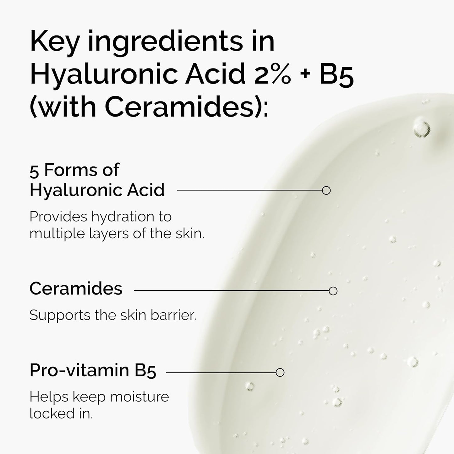 The Ordinary Hyaluronic Acid 2% + B5 Serum - Multi-Depth Hydration for Plumper, Smoother Skin
